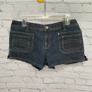 Calvin Klein Jeans Denim Short Shorts, Size 13 Juniors